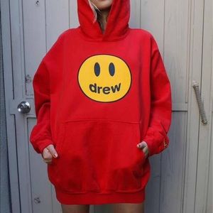 Drew House Red Hoodie